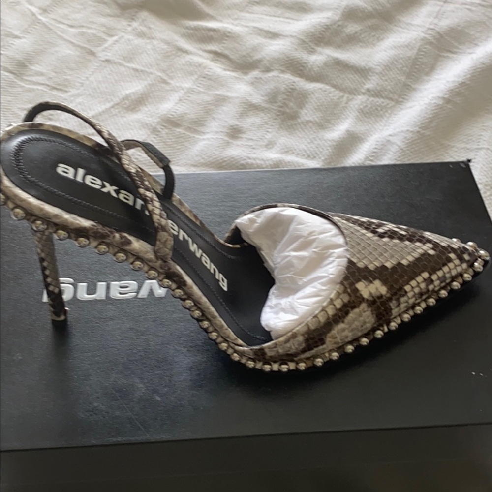 Alexander wang sling back pumps